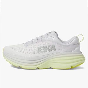 HOKA BONDI 8 NIMBUS CLOUD/LUMINARY GREEN